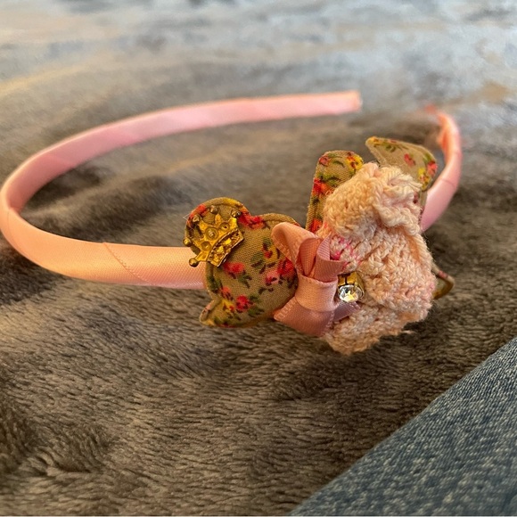 Bundle of Jean jacket, skirt and warm leggings and headband size 6-12 months - Picture 5 of 8